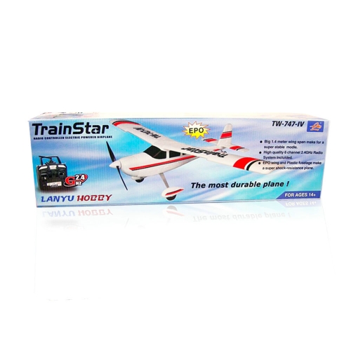 Volantex RC Trainstar Plastic Unibody durable trainer ( V747-4 ) KIT